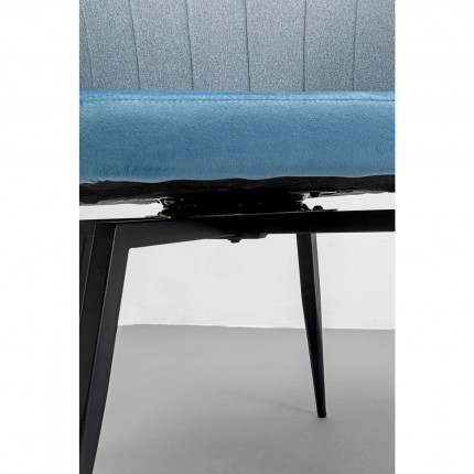 Draaistoel Merida blauw Kare Design