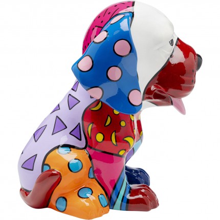 Woonaccessoires hond patchwork 35cm Kare Design