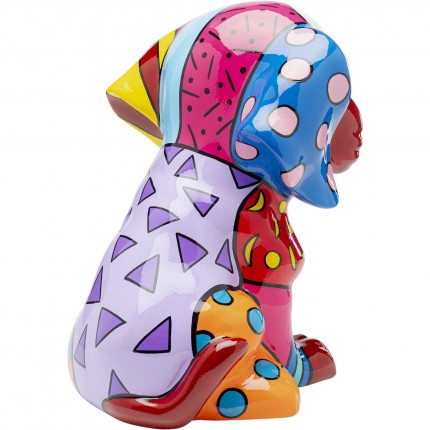 Woonaccessoires hond patchwork 35cm Kare Design