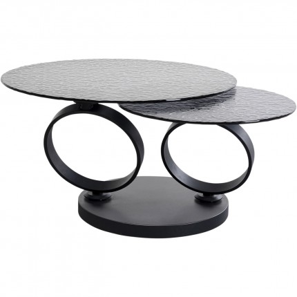 Coffee Table Beverly Bubble black Kare Design