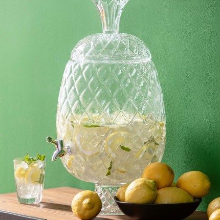 Drink dispenser Pineapple clear Kare Design