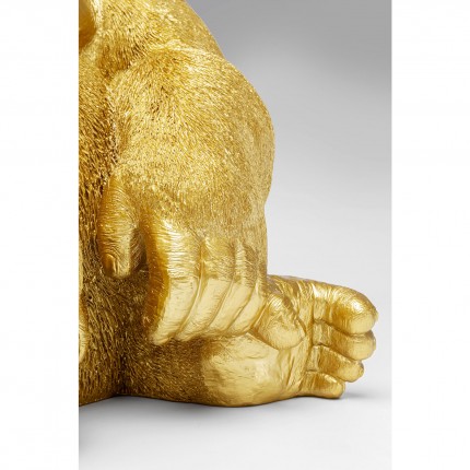 Deco gorilla XL 76cm gold Kare Design