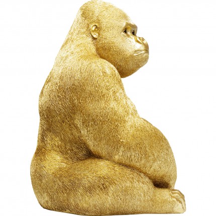 Woonaccessoires gorilla XL 76cm goud Kare Design