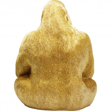 Decoratie Monkey Gorilla Side XL Gouden Kare Design