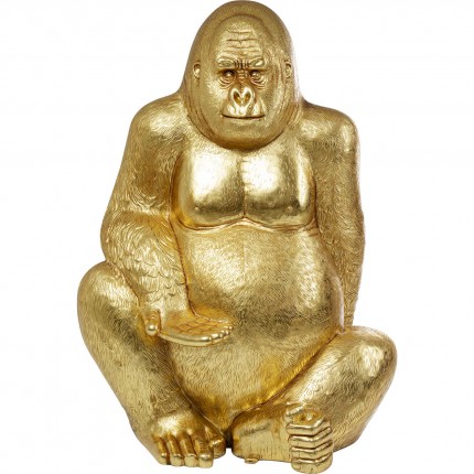 Woonaccessoires gorilla XXL 180cm goud Kare Design