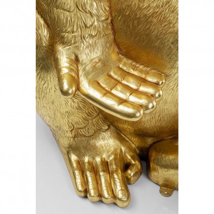 Woonaccessoires gorilla XXL 180cm goud Kare Design