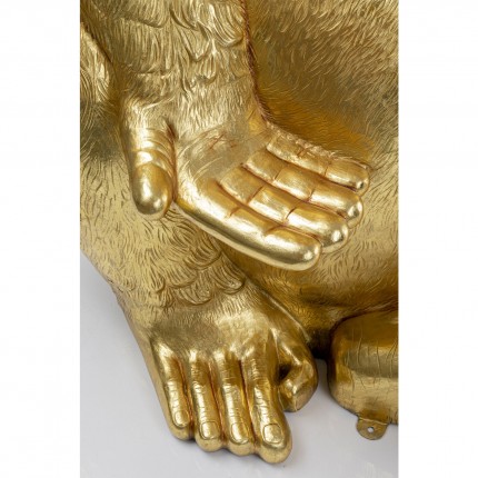 Deco gorilla XXL 180cm gold Kare Design