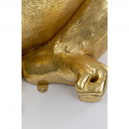 Deco gorilla XXL 180cm gold Kare Design