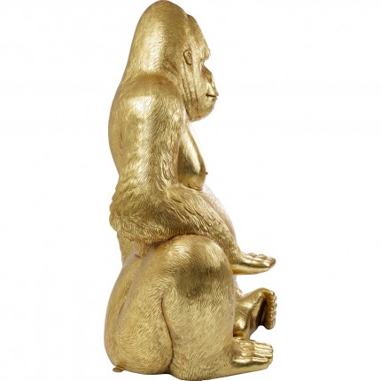 Deco gorilla XXL 180cm gold Kare Design