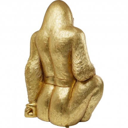 Deco gorilla XXL 180cm gold Kare Design