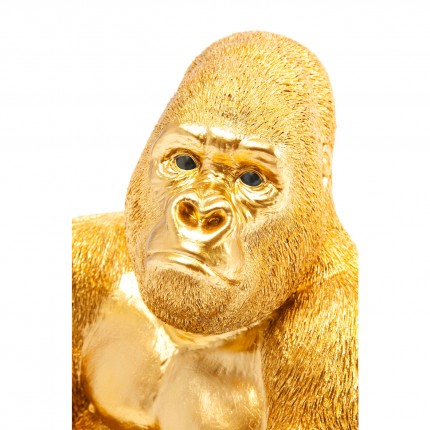 Deco gorilla 39cm gold Kare Design