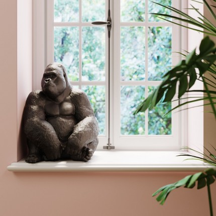 Deco gorilla XL 76cm black Kare Design