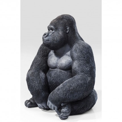 Deco gorilla XL 76cm black Kare Design