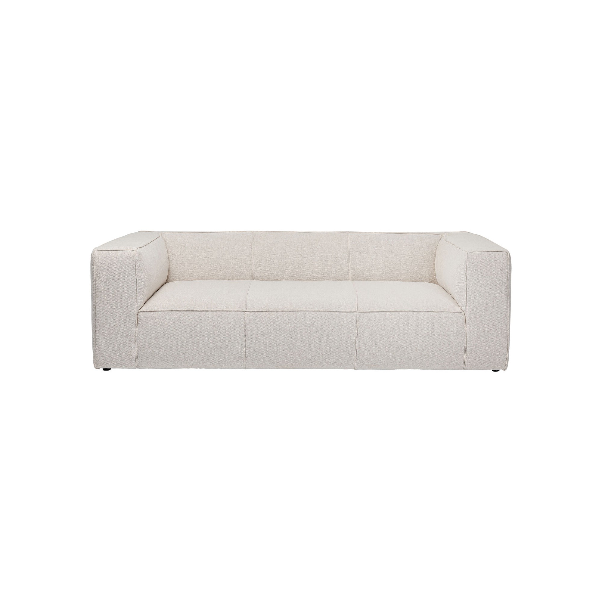 Sofa Cubetto 3-Zits creme Kare Design