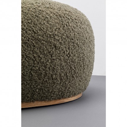 Kruk Pebble Boucle 81cm groen Kare Design