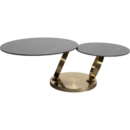 Coffee Table Beverly gold Kare Design