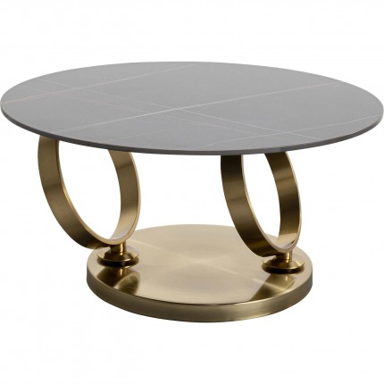 Coffee Table Beverly gold Kare Design