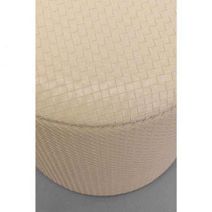 Stool Trunk Venezia cream Kare Design