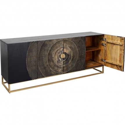 Sideboard Madeira black Kare Design