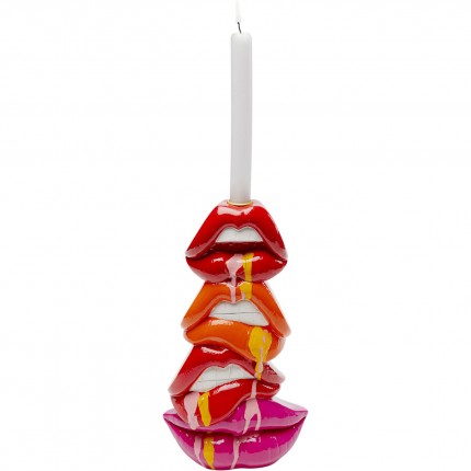 Candle Holder lips 30cm Kare Design