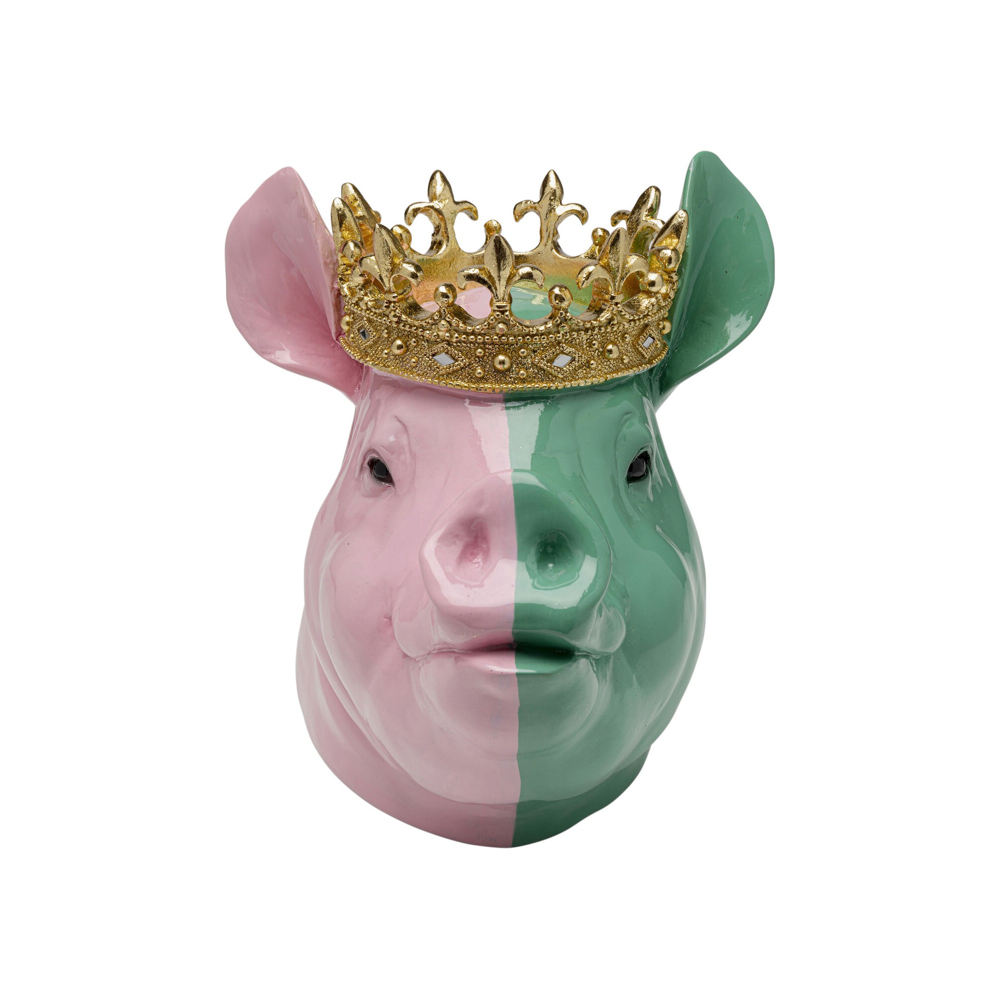 Figurine décorative Crowned Pig 28cm