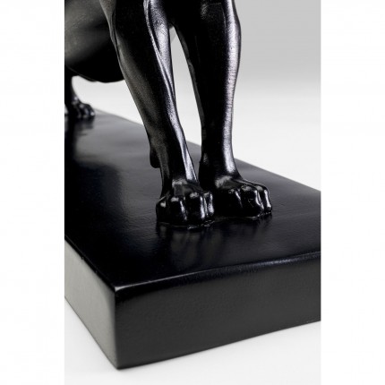 Deco roaring black panther Design