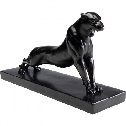 Deco roaring black panther Design