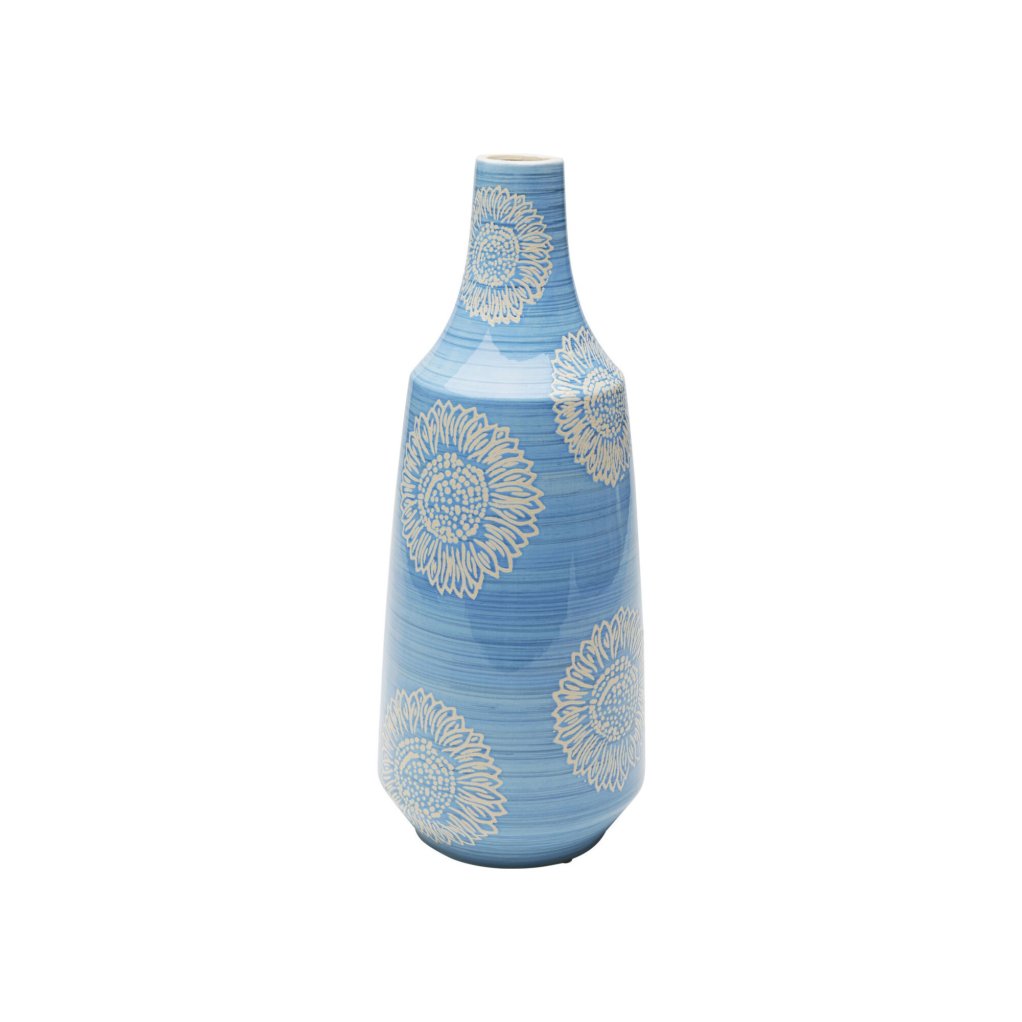 Vase Big Bloom bleu 47cm