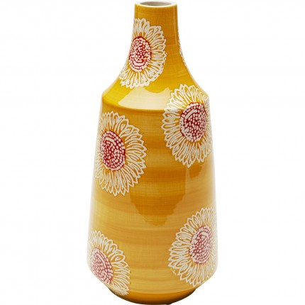 Vase Big Bloom yellow 38cm Kare Design