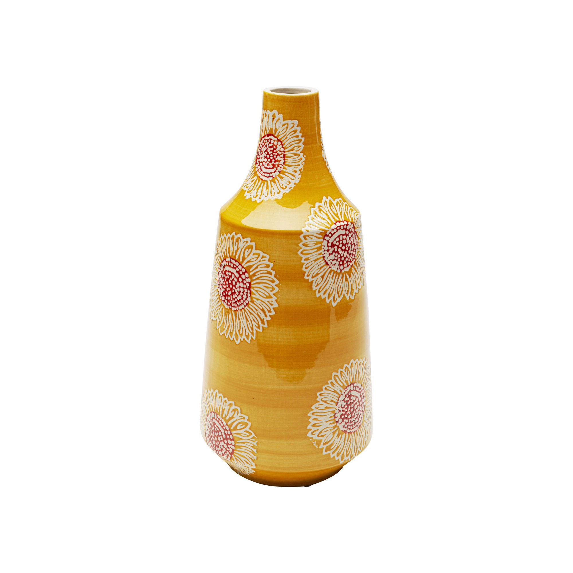 Vase Big Bloom jaune 38cm