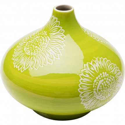 Vaas Big Bloom groen 21cm Kare Design