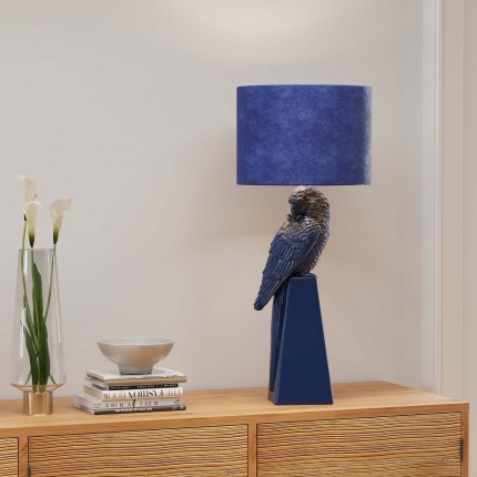 Table Lamp parrot blue Kare Design