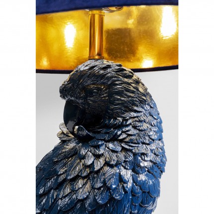 Table Lamp parrot blue Kare Design