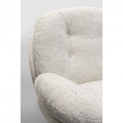 Draaifauteuil en Voetsteun Stanford Kare Design