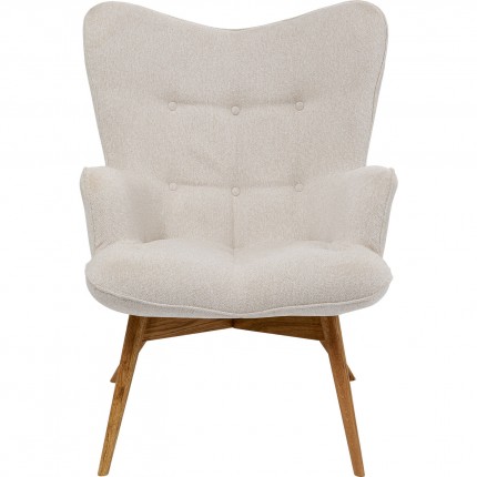 Fauteuil Vicky creme Kare Design