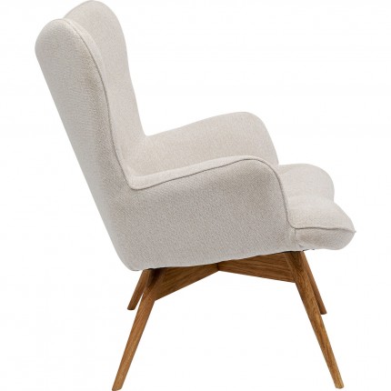 Fauteuil Vicky creme Kare Design