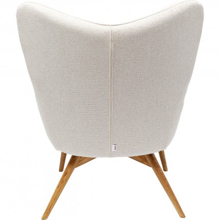 Fauteuil Vicky creme Kare Design