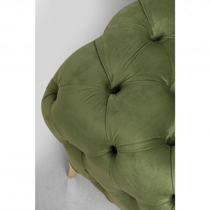 Sofa Bellissima 3-Seater velvet Green Kare Design