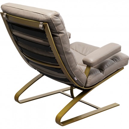 Fauteuil en Voetensteun Novel Kare Design