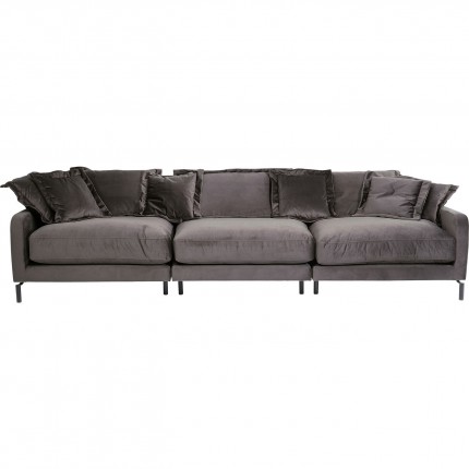 Sofa Element Lullaby fluweel taupe Kare Design