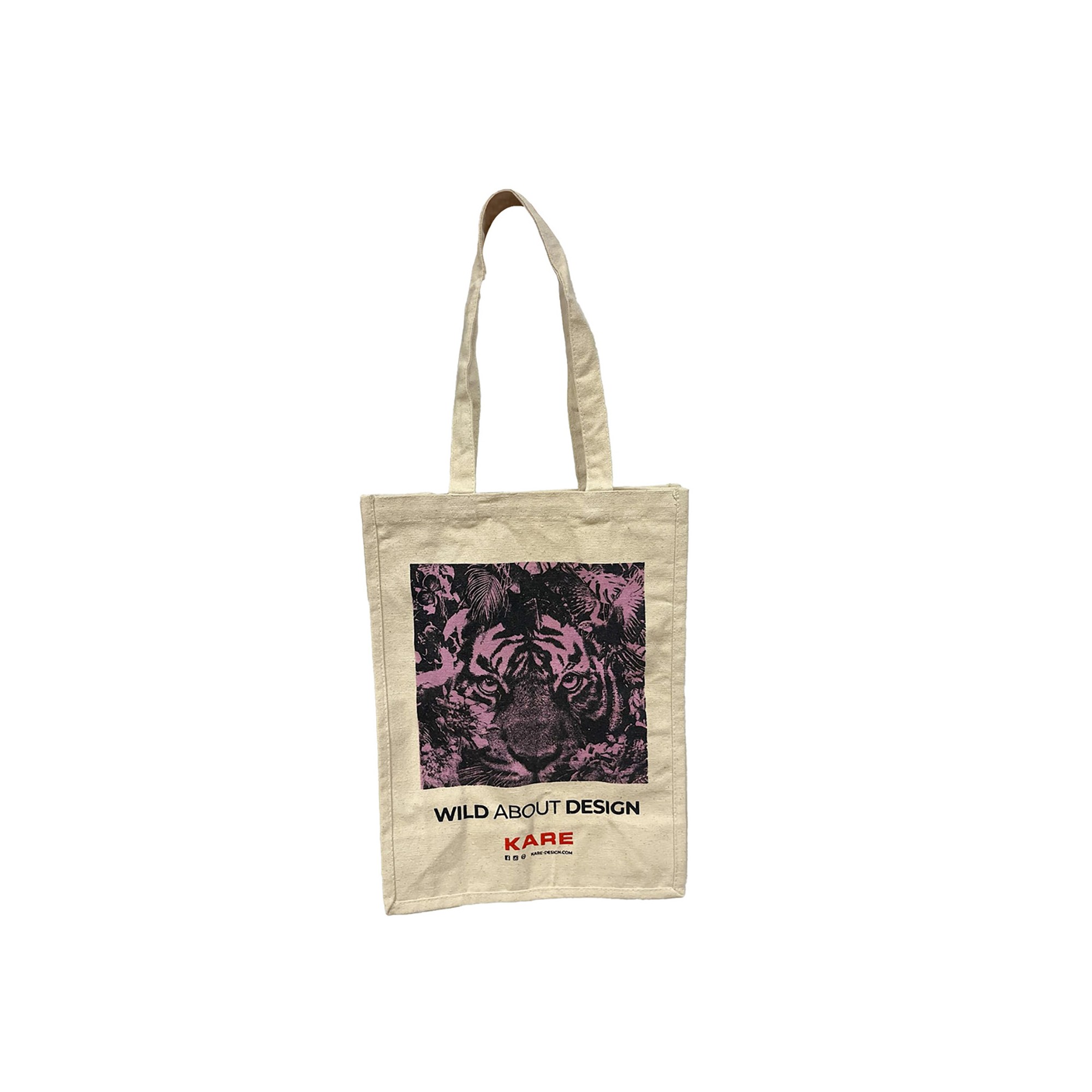 Katoenen Tas Wild About Design 30x40cm Kare Design