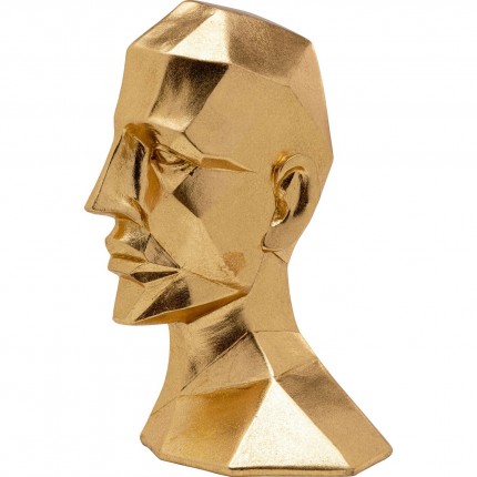 Bookend Face gold (2/Set) Kare Design