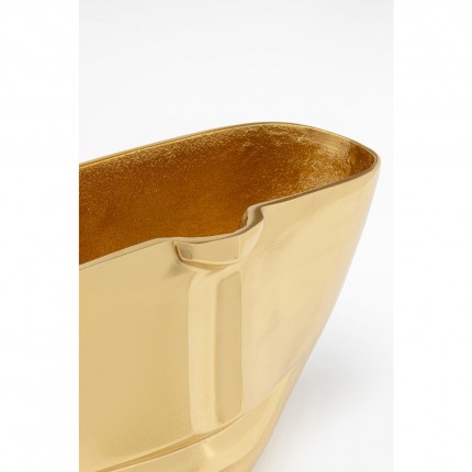 Vase Half Face gold 38cm Kare Design