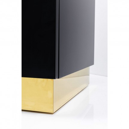 Sideboard Cracked black and gold Kare Design