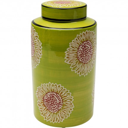 Box Big Bloom green 27cm Kare Design