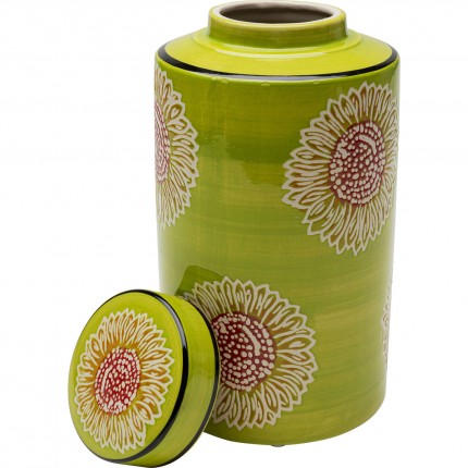 Opberger Big Bloom groen 27cm Kare Design