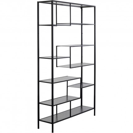 Bookshelf Loft Bubble 195x115cm zwart Kare Design