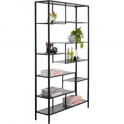 Bookshelf Loft Bubble 195x115cm zwart Kare Design