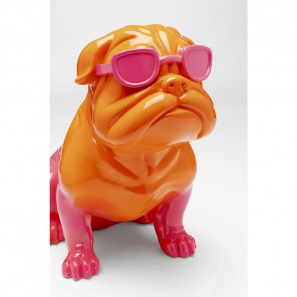 Woonaccessoires Fashion bulldog roze 37cm Kare Design