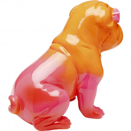 Woonaccessoires Fashion bulldog roze 37cm Kare Design